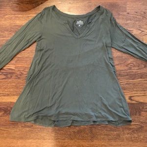 Olive green long sleeve